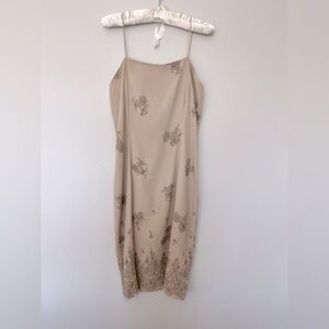 Liz Claiborne Champagne beaded dress